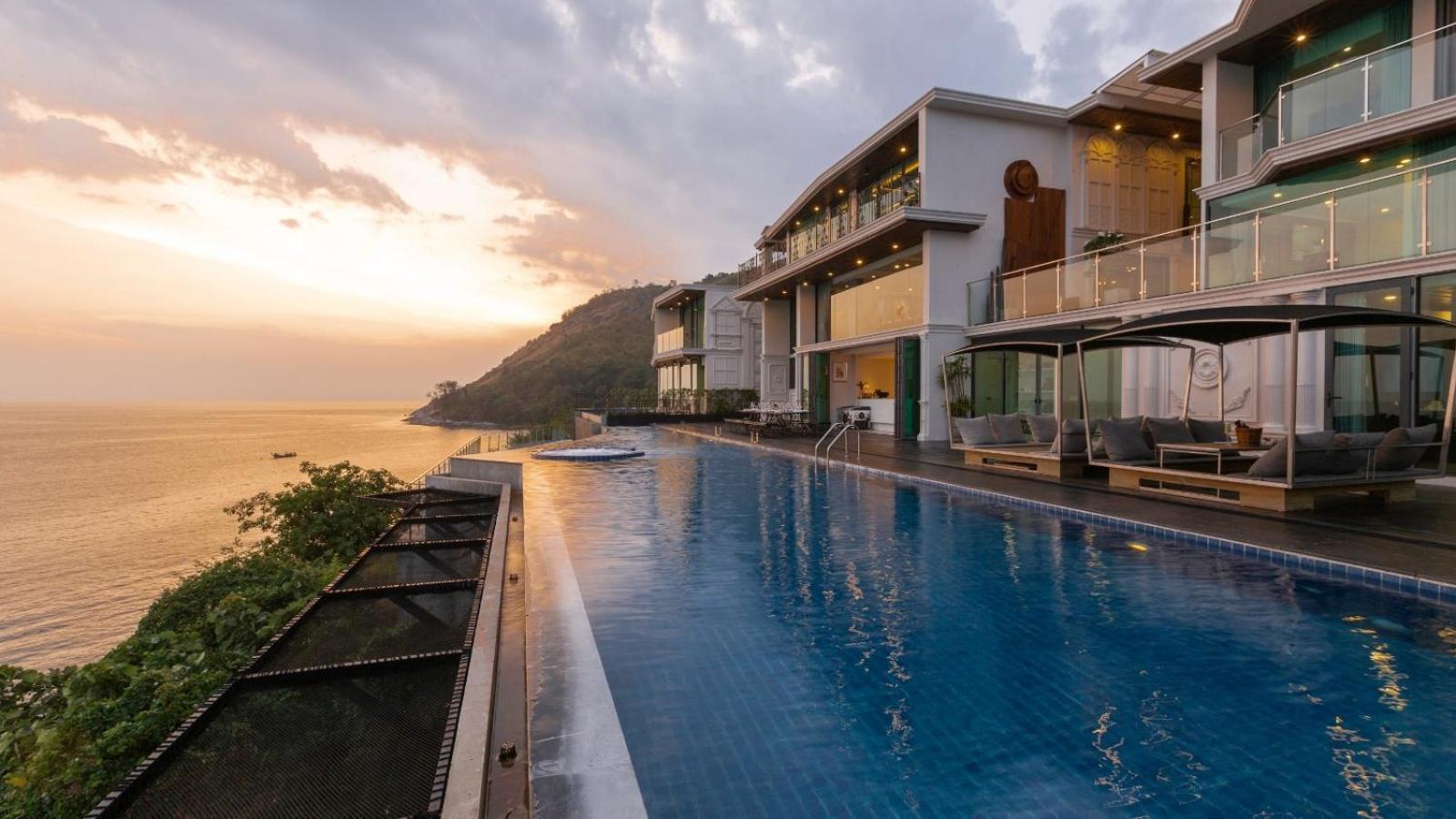 Villa Thousand Cliffs Nai Harn Ngoại thất bức ảnh