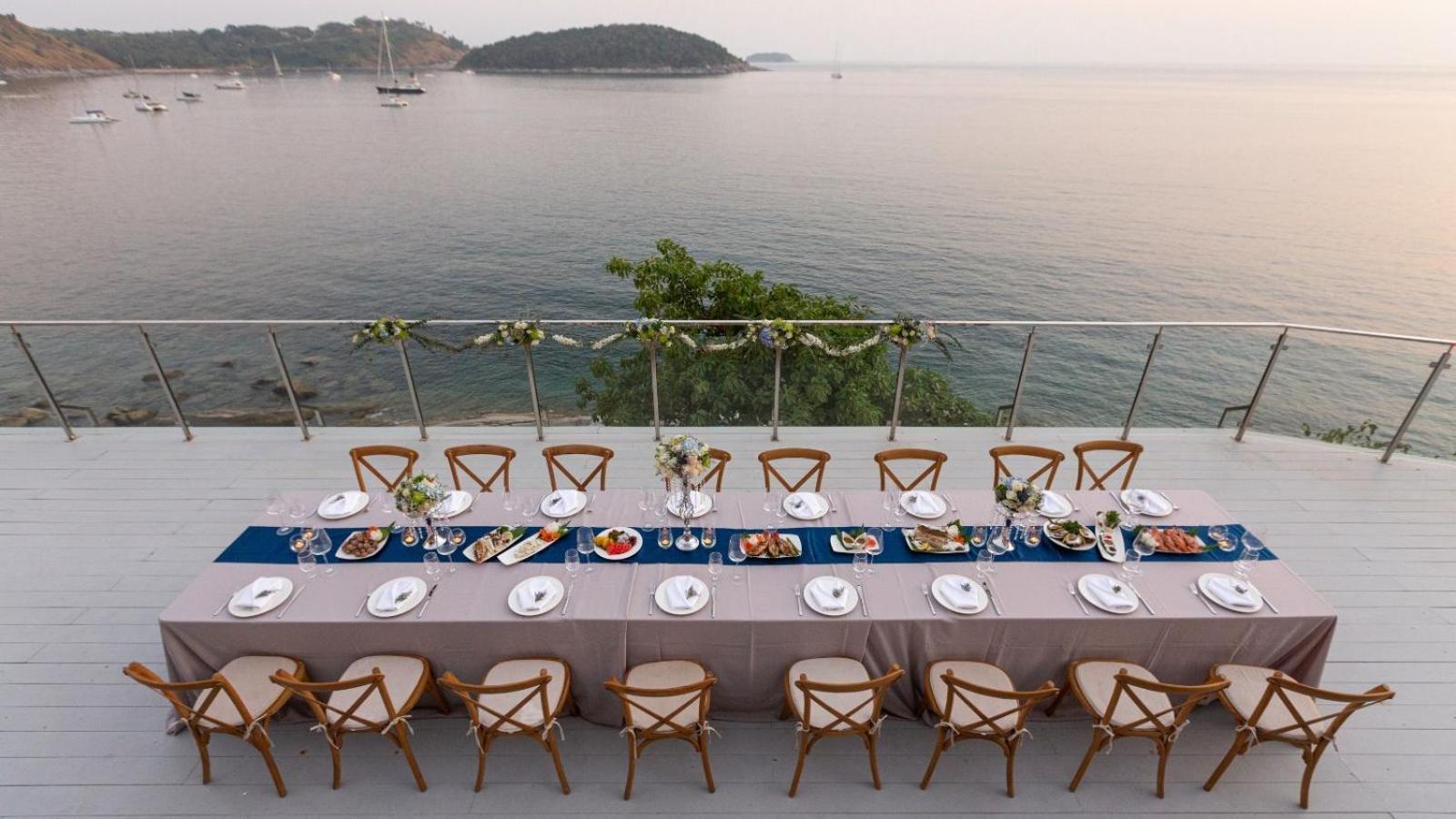Villa Thousand Cliffs Nai Harn Ngoại thất bức ảnh