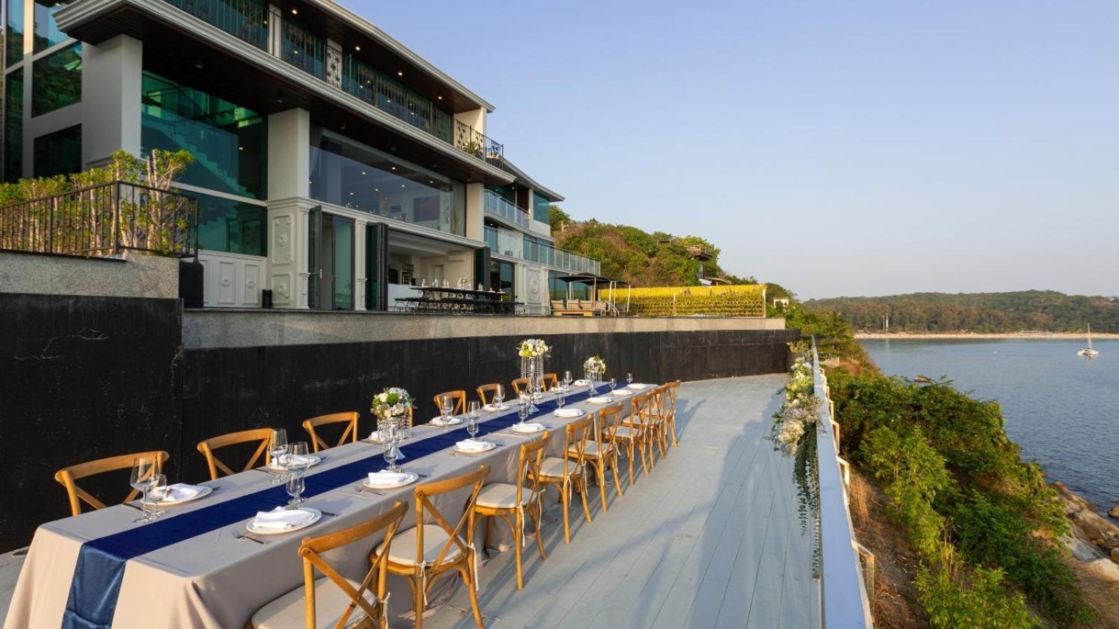 Villa Thousand Cliffs Nai Harn Ngoại thất bức ảnh