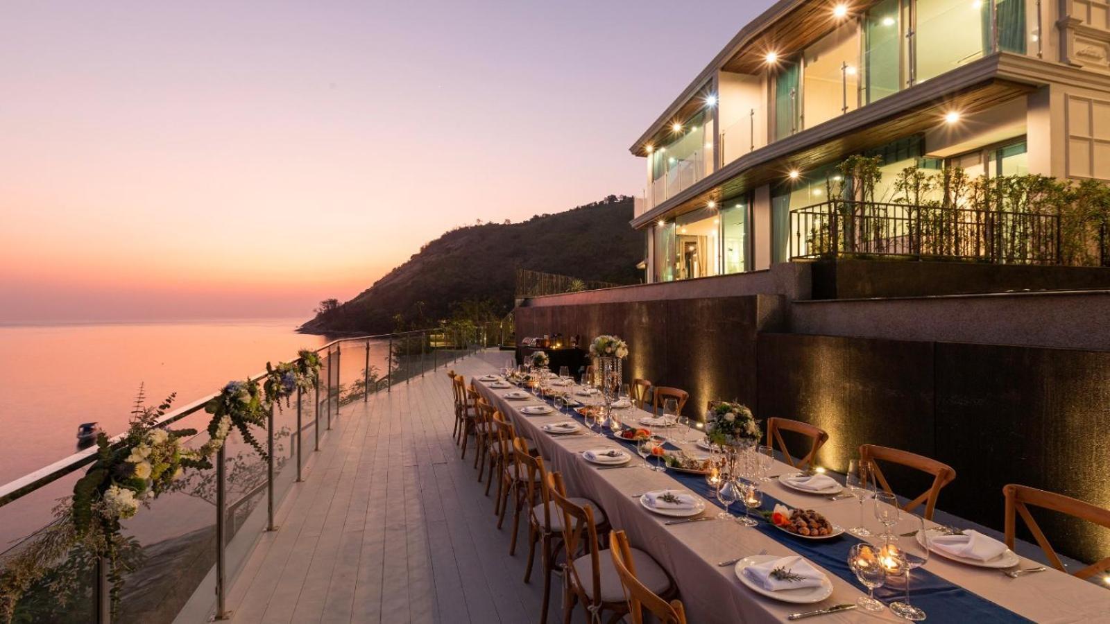 Villa Thousand Cliffs Nai Harn Ngoại thất bức ảnh