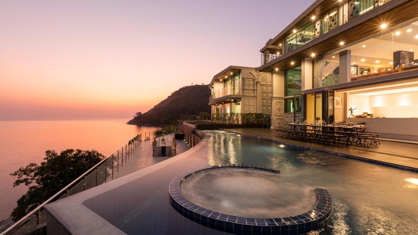 Villa Thousand Cliffs Nai Harn Ngoại thất bức ảnh