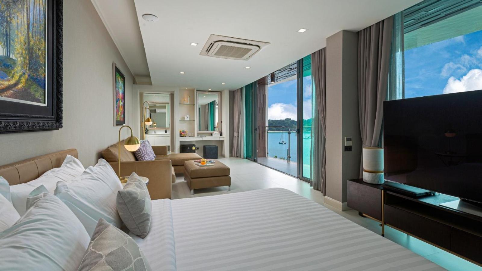 Villa Thousand Cliffs Nai Harn Ngoại thất bức ảnh