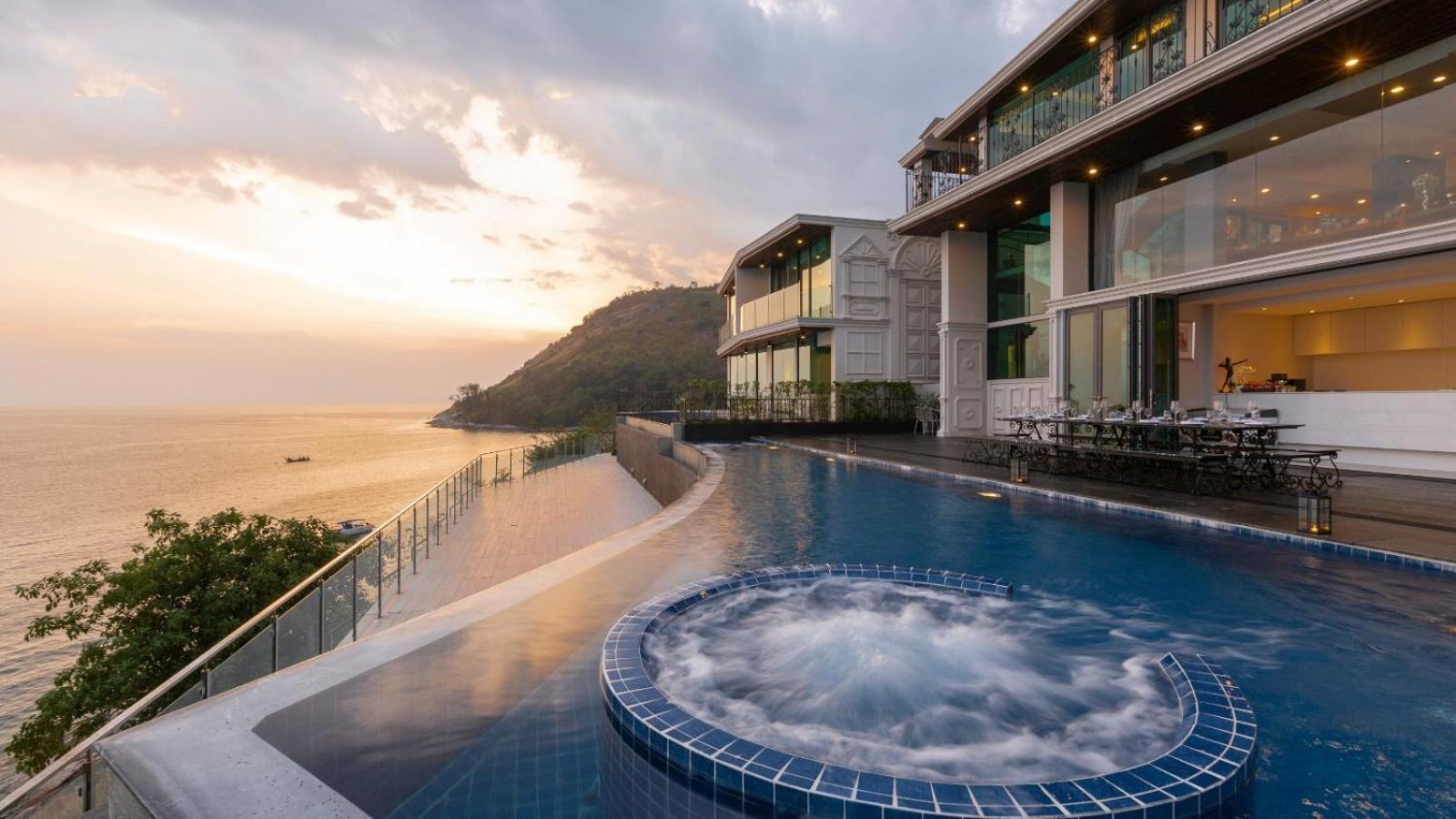 Villa Thousand Cliffs Nai Harn Ngoại thất bức ảnh