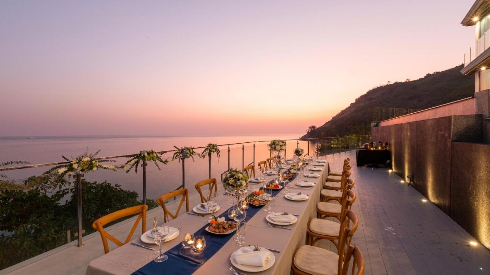 Villa Thousand Cliffs Nai Harn Ngoại thất bức ảnh