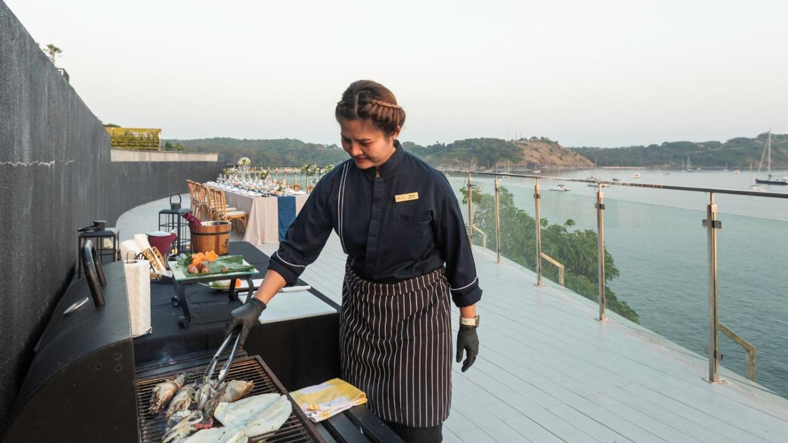 Villa Thousand Cliffs Nai Harn Ngoại thất bức ảnh